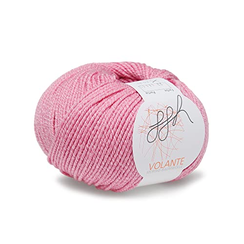 ggh Volante - Merinowolle mit Baumwolle - 50g Wolle zum Stricken oder Häkeln - Farbe 022 - Pink ggh Volante - Merinowolle mit Baumwolle - 50g Wolle zum Stricken oder Häkeln - Farbe 022 - Pink von ggh