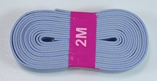 Gummiband hellblau 1 cm breit x 2 m lang Gummiband hellblau 1 cm breit x 2 m lang von ggm