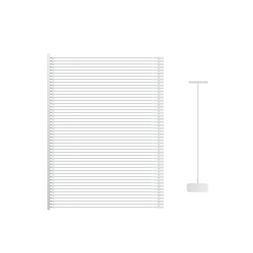 Heftfäden STANDARD für Etikettierpistole Kunststofffäden Anschießpistole Tag Pins aus transparentem Kunststoff (5.000 Stück standard transparent, 65mm) von ggm