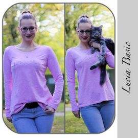 Shirt Lucia Basic Shirt Lucia Basic von gialLino
