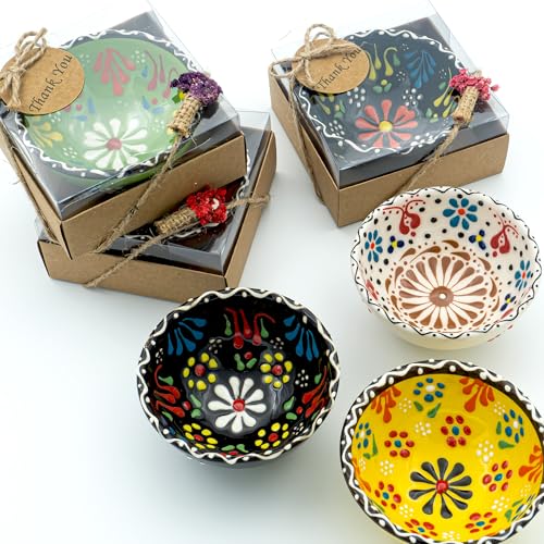 Gastgeschenk für Hochzeiten, Gastgeschenke mit individuellem Aufkleber und getrockneten Blumen, Babyparty-Geschenke, personalisiertes Junggesellinnenabschiedsgeschenk für Erwachsene (80 Stück) von giftupstore