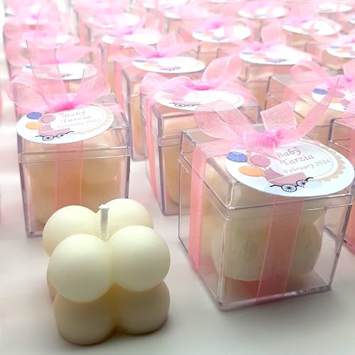 Gastgeschenk für Hochzeiten, hochzeit geschenke für brautpaar, 100 stück Gastgeschenk Bubble Kerze von giftupstore