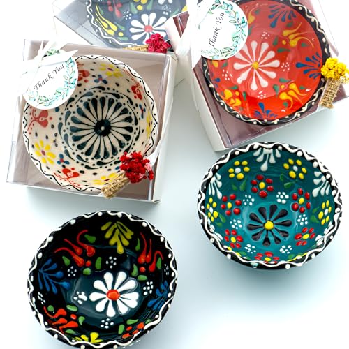 gastgeschenke hochzeit für gäste, schön das du da bist gastgeschenk, 70 stück Keramikschalen geschenke für hochzeitsgäste individuelles Etikett mit getrockneten Blumen von giftupstore