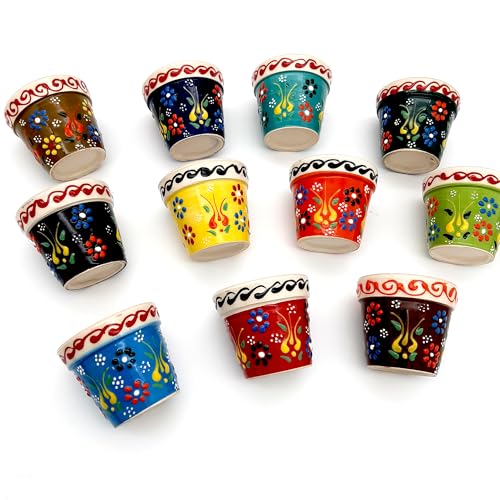 giftupstore Partygeschenk für Gäste, Sukkulententententöpfe mit Holzanhängern für Brautpartys, elegante Rückgabe, Keramiktopf für Babypartys, Pflanze nicht im Lieferumfang enthalten (40 Stück) giftupstore Partygeschenk für Gäste, Sukkulententententöpfe mit Holzanhängern für Brautpartys, elegante Rückgabe, Keramiktopf für Babypartys, Pflanze nicht im Lieferumfang enthalten (40 Stück) von giftupstore