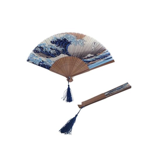 Faltbarer Handfächer | Taschenfächer | Ukiyoe Wave Design, tragbar | Ideal für Kühlung, Hitzewallungen, Bühnenaufführungen, Hochzeiten, Partys und Dekorationen Faltbarer Handfächer | Taschenfächer | Ukiyoe Wave Design, tragbar | Ideal für Kühlung, Hitzewallungen, Bühnenaufführungen, Hochzeiten, Partys und Dekorationen von gifyym