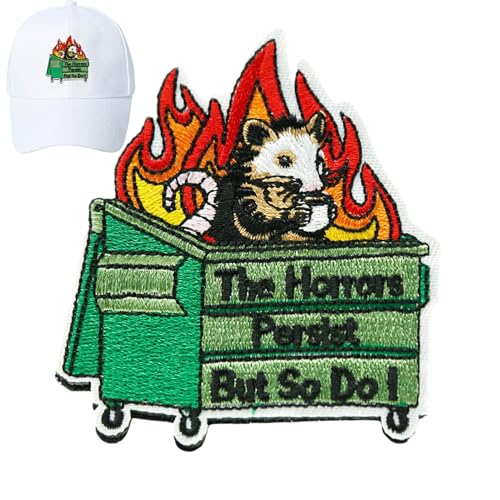 Morale Patches - Embroidered Patches - Funny Animal Blotch - Animal Embroidered Appliques For Backpacks, Trucker Hats, Clothing & Bags – Humorous Sticker For Birthday Morale Patches - Embroidered Patches - Funny Animal Blotch - Animal Embroidered Appliques For Backpacks, Trucker Hats, Clothing & Bags – Humorous Sticker For Birthday von gifyym