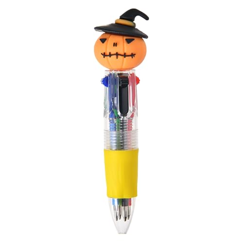 gifyym Mehrfarbenstift | 4-Farben Niedliche Halloween Kugelschreiber - Flüssig Schreibend Für Urlaub Zeichnen Lernen Schule Unterricht Schüler gifyym Mehrfarbenstift | 4-Farben Niedliche Halloween Kugelschreiber - Flüssig Schreibend Für Urlaub Zeichnen Lernen Schule Unterricht Schüler von gifyym