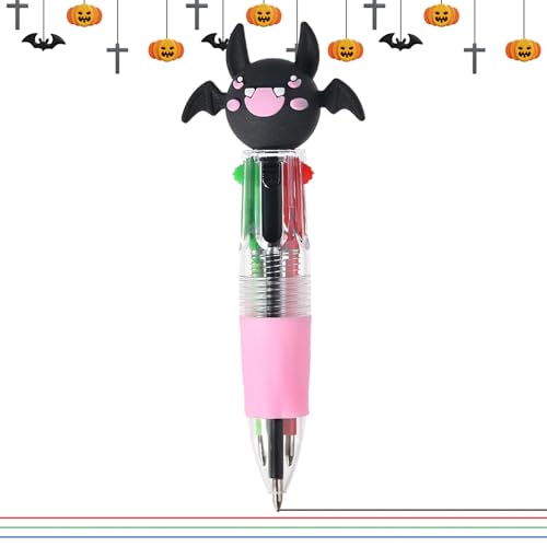 gifyym Mehrfarbiger Kugelschreiber,4-Farben Niedliche Halloween Kugelschreiber | Buntfarben Schreibwaren Für Schule Studium Tagebuch Geburtstag gifyym Mehrfarbiger Kugelschreiber,4-Farben Niedliche Halloween Kugelschreiber | Buntfarben Schreibwaren Für Schule Studium Tagebuch Geburtstag von gifyym