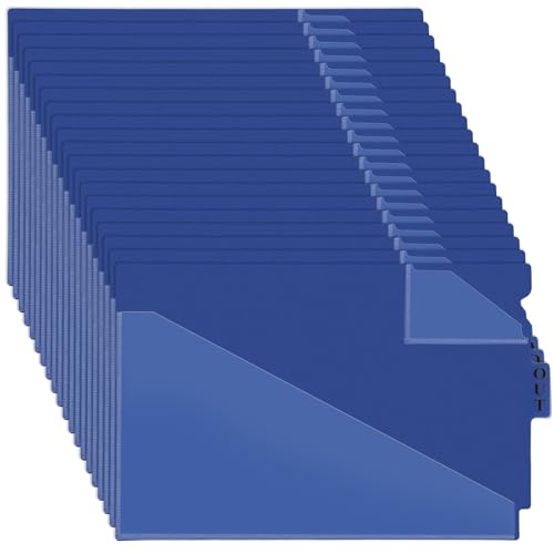 30 Stück Mittellaschen aus Poly-Out-Führungen, Mittelpositions-Register, Vinyl-Ausführungen, Kunststoff-Aktenordner, zwei Taschen, Briefform, Projektmappen, transparente Vorderseite, Dokumentenhalter 30 Stück Mittellaschen aus Poly-Out-Führungen, Mittelpositions-Register, Vinyl-Ausführungen, Kunststoff-Aktenordner, zwei Taschen, Briefform, Projektmappen, transparente Vorderseite, Dokumentenhalter von gisgfim