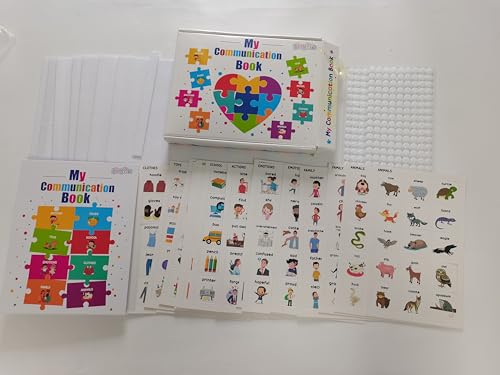 gisgfim Visuelles Kommunikationsbuch, 240 Bildkarten, 8 Register, 3 Ringbuch-Trennblätter, Kommunikationstafel, Autismus, Sprache, Wortschatz, Lernmaterialien, Ikone, Bildkarten, Artikulationstherapie gisgfim Visuelles Kommunikationsbuch, 240 Bildkarten, 8 Register, 3 Ringbuch-Trennblätter, Kommunikationstafel, Autismus, Sprache, Wortschatz, Lernmaterialien, Ikone, Bildkarten, Artikulationstherapie von gisgfim