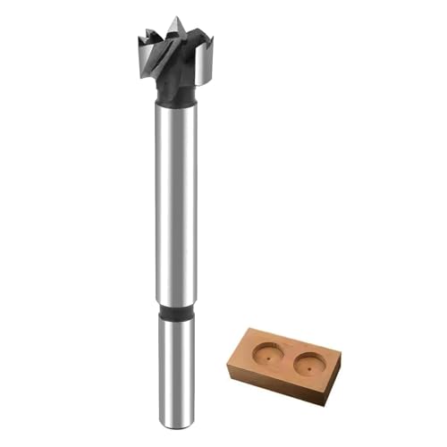 GLRYD Forstnerbohrer für Holz Ø 16mm, 8mm Schaft, Holzbohrer aus HRC50-Hochleistungs-Kohlenstoffstahl Wellenförmige Schneidkanten, Extrem Scharf, Präzise Zentrierung, für Hartholz,Faserplatten GLRYD Forstnerbohrer für Holz Ø 16mm, 8mm Schaft, Holzbohrer aus HRC50-Hochleistungs-Kohlenstoffstahl Wellenförmige Schneidkanten, Extrem Scharf, Präzise Zentrierung, für Hartholz,Faserplatten von glryd