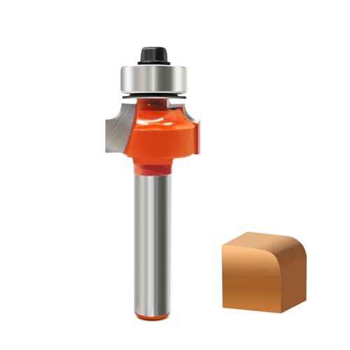 glryd Abrundfräser 8mm Schaft,Radius 2mm,Rundfräser für Oberfräse mit Kugellager,Abrundfräser für Holzbearbeitung,Kantenfräser Radiusfräser Holzfräser glryd Abrundfräser 8mm Schaft,Radius 2mm,Rundfräser für Oberfräse mit Kugellager,Abrundfräser für Holzbearbeitung,Kantenfräser Radiusfräser Holzfräser von glryd