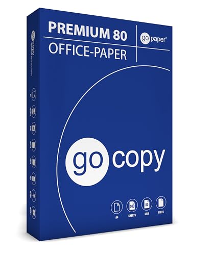gocopy 500 Blatt Kopierpapier PREMIUM 80 DIN A4 holzfrei weiß FSC EU-ECOLABEL gocopy 500 Blatt Kopierpapier PREMIUM 80 DIN A4 holzfrei weiß FSC EU-ECOLABEL von gocopy