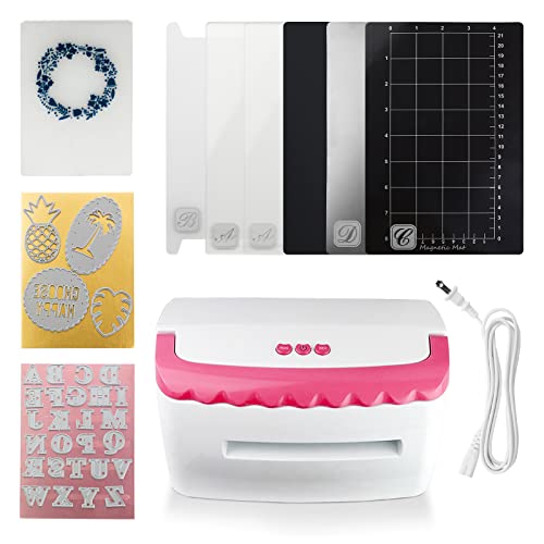gocreate Elektronische Stanz- und Prägemaschine aus Metall, A5, 3D-Prägemaschine, 2 Sets, Metall-Stanzformen, Zubehör, Bastelzubehör, Starter-Set für Scrapbooking, Kartenherstellung gocreate Elektronische Stanz- und Prägemaschine aus Metall, A5, 3D-Prägemaschine, 2 Sets, Metall-Stanzformen, Zubehör, Bastelzubehör, Starter-Set für Scrapbooking, Kartenherstellung von gocreate