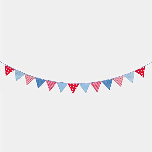 GOKI 60768 Wimpelkette Blau-Rot GOKI 60768 Wimpelkette Blau-Rot von goki