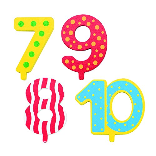 Goki 60956 - Dekoration - Zusätzliche Zahlen 7, 8, 9, 10 Goki 60956 - Dekoration - Zusätzliche Zahlen 7, 8, 9, 10 von goki