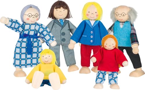 Goki SO218 - Biegepuppen City Familie von goki