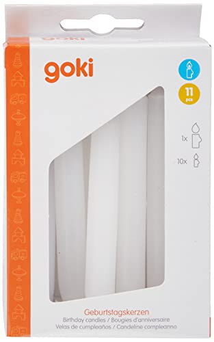 goki 15052 - Dekoration - Geburtstagskerzen-Set für Artikel 60993, 60973, 12 x 1 x 10 cm goki 15052 - Dekoration - Geburtstagskerzen-Set für Artikel 60993, 60973, 12 x 1 x 10 cm von goki