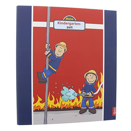 Goldbuch 35445 Kindergartensammelordner Frido Firefighter, Aktenordner für Dokumente im DIN A4 Format, Ordner mit Feuerwehr-Motiv, Dokumentenordner mit Hebelmechanik und Trennblättern, Kunstdruck von goldbuch