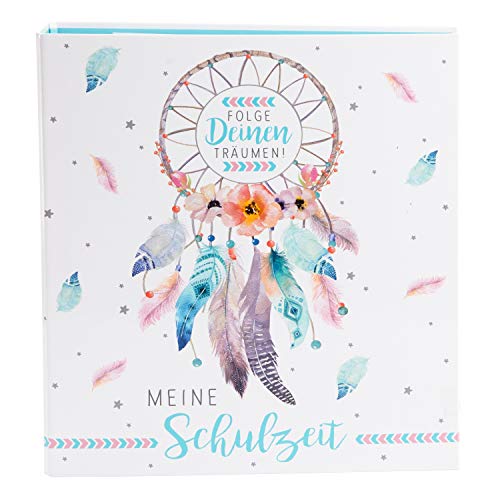 Goldbuch Schulzeit Sammelordner DIN A4, Schulordner Motiv Traumfänger, Rückenbreite 5 cm, Motivordner mit Kunstdruck, Ordner mit 4 Trennblättern, Multifunktionsordner ca. 28,5 x 32 x 5 cm, Papier Goldbuch Schulzeit Sammelordner DIN A4, Schulordner Motiv Traumfänger, Rückenbreite 5 cm, Motivordner mit Kunstdruck, Ordner mit 4 Trennblättern, Multifunktionsordner ca. 28,5 x 32 x 5 cm, Papier von goldbuch
