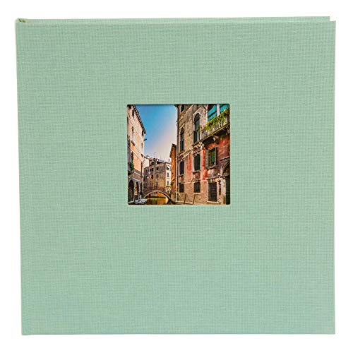 goldbuch 24887 Fotoalbum mit Fensterausschnitt, Bella Vista, Erinnerungsalbum 25 x 25 cm, Foto Album 60 weiße Seiten mit Pergamin-Trennblättern, Fotobuch aus Leinen, Aqua goldbuch 24887 Fotoalbum mit Fensterausschnitt, Bella Vista, Erinnerungsalbum 25 x 25 cm, Foto Album 60 weiße Seiten mit Pergamin-Trennblättern, Fotobuch aus Leinen, Aqua von goldbuch