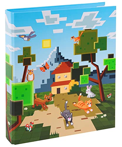 goldbuch 37 124 Ringbuch Mein Game, Ordner Maße 26 x 32 x 4 cm, Einband aus Kunstrdruck, Hefter mit 2-Ringmechanik, Ringordner Format DIN A4, Motiv Mein Game, für Jungen und Mädchen goldbuch 37 124 Ringbuch Mein Game, Ordner Maße 26 x 32 x 4 cm, Einband aus Kunstrdruck, Hefter mit 2-Ringmechanik, Ringordner Format DIN A4, Motiv Mein Game, für Jungen und Mädchen von goldbuch