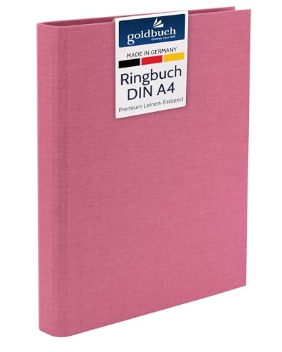 goldbuch 37508 Foto Ringbuch, Bella Vista, Foto Album 26 x 32 cm, Fotobuch Ordner aus Leinen, Fotoordner zum Selbstgestalten und Befüllen, Format DIN A4, ideal für Reise & Urlaub, Fuchsia goldbuch 37508 Foto Ringbuch, Bella Vista, Foto Album 26 x 32 cm, Fotobuch Ordner aus Leinen, Fotoordner zum Selbstgestalten und Befüllen, Format DIN A4, ideal für Reise & Urlaub, Fuchsia von goldbuch