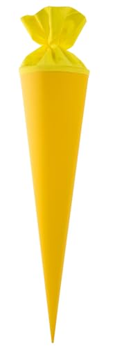 goldbuch 97824 Bastelschultüte, Rohling zum Selbstgestalten mit Filzverschluss, Schultüte 70cm, Zuckertüte zur Einschulung, für Einschüler, Schulkinder & Berufsanfänger, Gelb goldbuch 97824 Bastelschultüte, Rohling zum Selbstgestalten mit Filzverschluss, Schultüte 70cm, Zuckertüte zur Einschulung, für Einschüler, Schulkinder & Berufsanfänger, Gelb von goldbuch