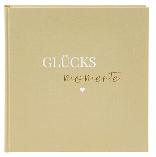 goldbuch Fotoalbum, Leinen, Beige, 30 x 31 x 4 cm von goldbuch