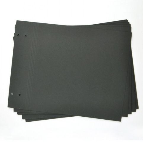 Fotokarton für Schraubalben schwarz 29x24cm 10 Blatt Fotokarton für Schraubalben schwarz 29x24cm 10 Blatt von Goldbuch