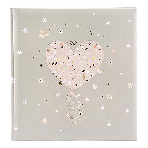 goldbuch Elegant Heart Hochzeitsalbum Turnowsky Design, Fotoalbum mit 60 weißen Seiten und Pergamin, Erinnerungsalbum mit Goldprägung, Kunstdruck Album mit Blumen Herz, Papier, ca. 30 x 31 x 4 cm goldbuch Elegant Heart Hochzeitsalbum Turnowsky Design, Fotoalbum mit 60 weißen Seiten und Pergamin, Erinnerungsalbum mit Goldprägung, Kunstdruck Album mit Blumen Herz, Papier, ca. 30 x 31 x 4 cm von goldbuch