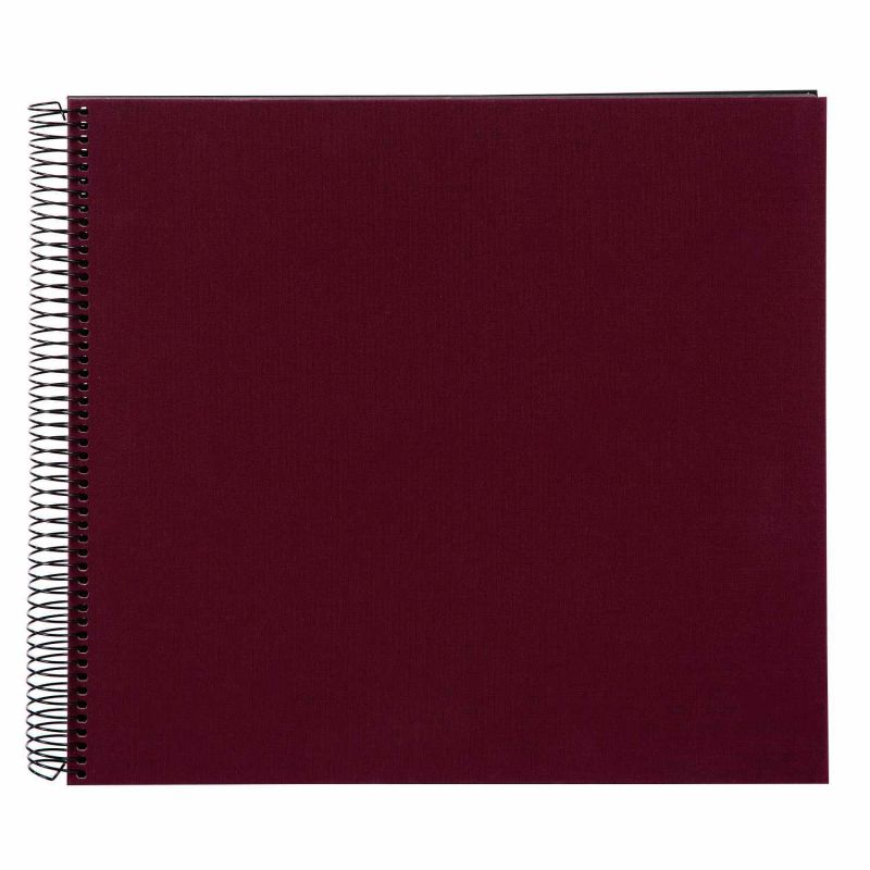 Spiralalbum 30x35cm Leinen 40 schwarze Seiten Spiralalbum 30x35cm Leinen 40 schwarze Seiten von Goldbuch