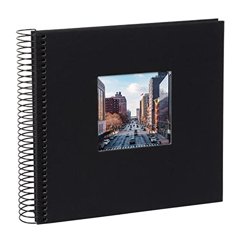 goldbuch Spiralalbum Bella Vista, Erinnerungsalbum aus Leinen mit Titelbild Ausstanzung, Fotoalbum mit 40 Schwarze Seiten, Fotobuch zum Einkleben, Foto Album, ca. 20 x 20 x 2,7 cm, 12 767 goldbuch Spiralalbum Bella Vista, Erinnerungsalbum aus Leinen mit Titelbild Ausstanzung, Fotoalbum mit 40 Schwarze Seiten, Fotobuch zum Einkleben, Foto Album, ca. 20 x 20 x 2,7 cm, 12 767 von goldbuch