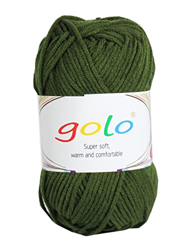 Garn für Handstricken Acrylgarn 50g Häkelgarn Acrylgarn für Häkeln Garn für Handstricken Acrylgarn 50g Häkelgarn Acrylgarn für Häkeln von golo