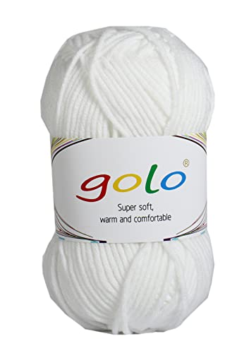 Garn für Handstricken Acrylgarn 50g Häkelgarn Acrylgarn für Häkeln Garn für Handstricken Acrylgarn 50g Häkelgarn Acrylgarn für Häkeln von golo