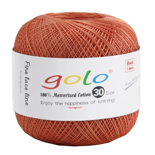 golo Häkelgarn 30 für handgestricktes Häkelgarn Gewinde häkeln Baumwollgarn golo Häkelgarn 30 für handgestricktes Häkelgarn Gewinde häkeln Baumwollgarn von golo
