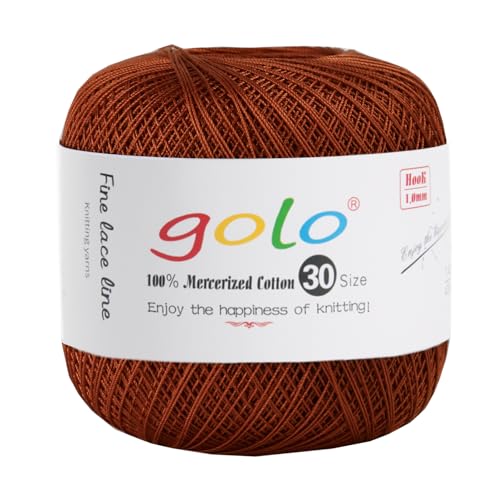 golo Häkelgarn 30 für handgestricktes Häkelgarn Gewinde häkeln Baumwollgarn golo Häkelgarn 30 für handgestricktes Häkelgarn Gewinde häkeln Baumwollgarn von golo