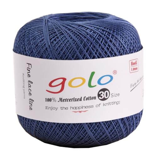 golo Häkelgarn 30 für handgestricktes Häkelgarn Gewinde häkeln Baumwollgarn golo Häkelgarn 30 für handgestricktes Häkelgarn Gewinde häkeln Baumwollgarn von golo