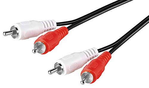 Audio Video Cinchkabel 2x Cinchstecker>2xCinchst. 5m Audio Video Cinchkabel 2x Cinchstecker>2xCinchst. 5m von goobay