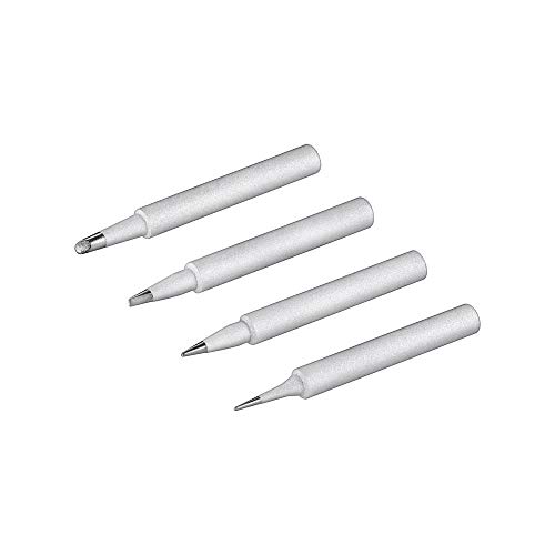 Goobay 51073 Lötspitze Set für Lötstation EP5 & EP6 / Lötkolben Spitzen 4er Set / Ersatz Lötspitzen Soldering Tips zum Löten / Soldering Station Zubehör / 4 Stück Goobay 51073 Lötspitze Set für Lötstation EP5 & EP6 / Lötkolben Spitzen 4er Set / Ersatz Lötspitzen Soldering Tips zum Löten / Soldering Station Zubehör / 4 Stück von goobay