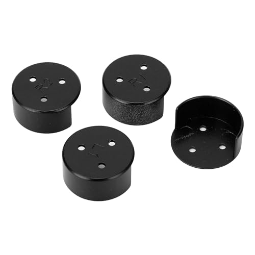 goodstumbler Avata 2 Drohnenmotor Schutzabdeckung, 4Pcs Aluminiumlegierung Drohnenzubehör, BRDRC Staubmotorkappen (Schwarz) von goodstumbler