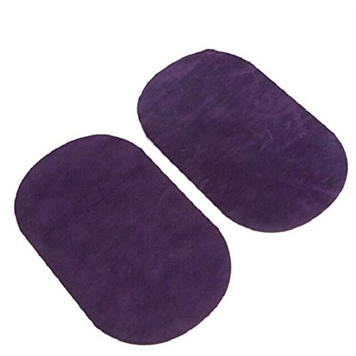 2 Stück DIY Applikationen Soft Samt Patches Nähen Applikation Bügelbild Ellenbogen Knie Dekor Flicken Lila 2 Stück DIY Applikationen Soft Samt Patches Nähen Applikation Bügelbild Ellenbogen Knie Dekor Flicken Lila von goodxy