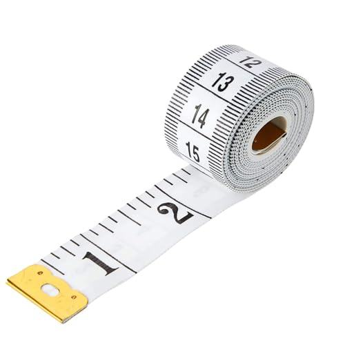 Maßband aus Fiberglas – Maßband für Körpermaße, 150 cm Länge, 1,3 cm Breite, hochwertiges, langlebiges Material Maßband aus Fiberglas – Maßband für Körpermaße, 150 cm Länge, 1,3 cm Breite, hochwertiges, langlebiges Material von gorrbinfen