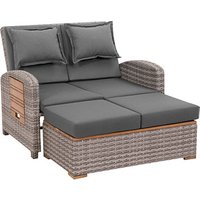 greemotion Loungesofa Bahia Tobago grau Kunststoff, Metall, 9-teilig von greemotion