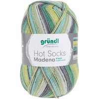 Gründl Hot Socks "Madena" - Neptun-Color-Mix, Farbe 02 von Grün