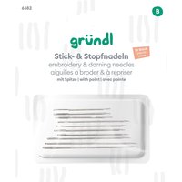 Gründl Stick- und Stopfnadeln mit Spitze von gründl