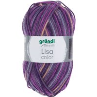 Gründl Wolle "Lisa Premium Color" - Brombeere/Fuchsia/Lila, Farbe 04 von Violett
