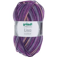 Gründl Wolle "Lisa Premium Color" - Brombeere/Fuchsia/Lila, Farbe 04 von gründl