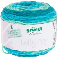 Gründl Wolle "Lolly Pop" - Frosty Swirl, Farbe 10 von Grün