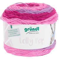 Gründl Wolle "Lolly Pop" - Rasperry Swirl, Farbe 04 von Pink